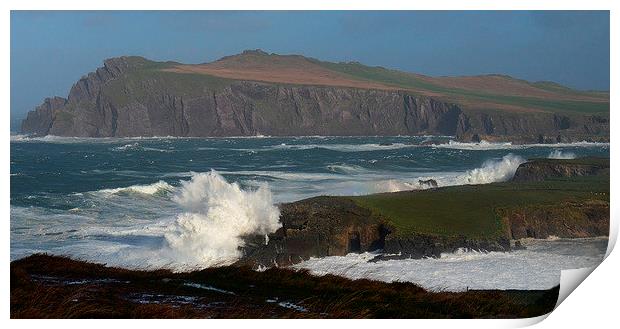 Clogher beach Print by barbara walsh