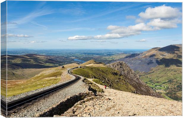 Clogwyn Station Canvas Print by Gary Finnigan