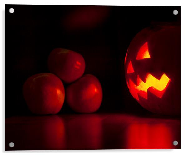 Halloween Acrylic by Paul McKenzie