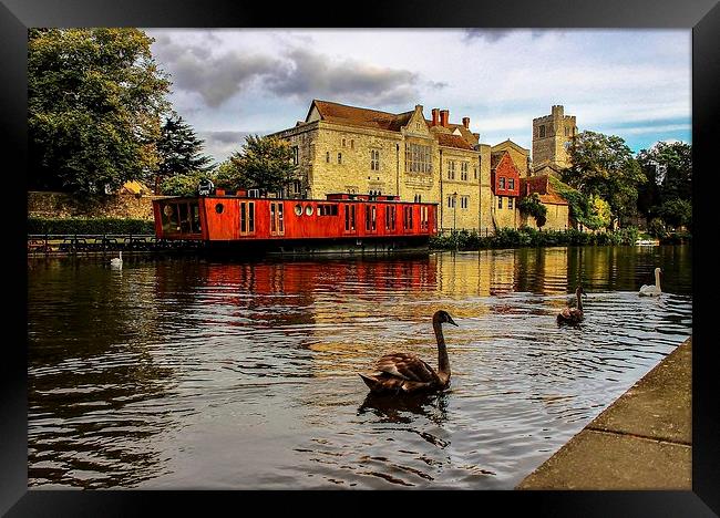 The Archbishops Palace, Maidstone Framed Print by Robert Cane