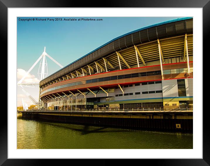 Millennium Stadium Framed Mounted Print by Richard Parry