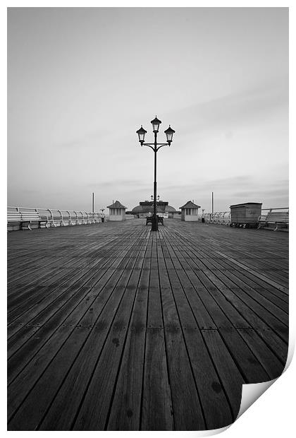 Cromer Pier Print by Graham Custance