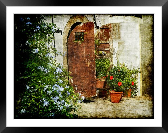 Doorways 1 Framed Mounted Print by Becky Dix