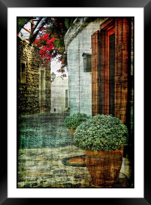 Doorways 2 Framed Mounted Print by Becky Dix