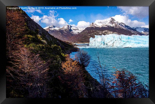 Perito Moreno Glacier Framed Print by Matthew Davis