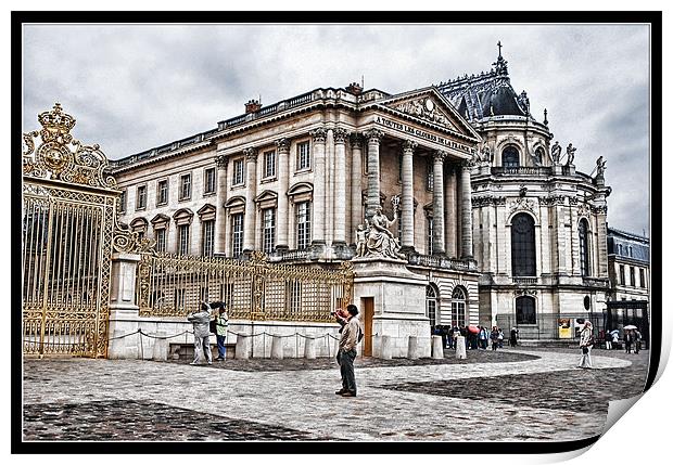 Chateau de Versailles Print by Art Magdaluyo