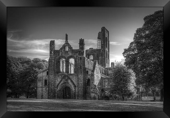 Kirkstall Abbey Framed Print by Colin Metcalf