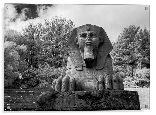 Sphinx at Crystal Palace Park Acrylic by Philip Pound