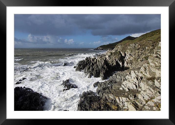 Woolacombe to Morte Point Framed Mounted Print by Pete Hemington