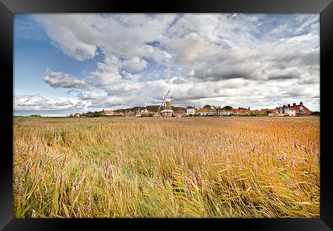 Colourful Cley Framed Print by Paul Macro