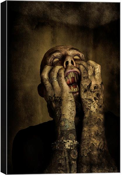 SCREAM Canvas Print by Rob Toombs