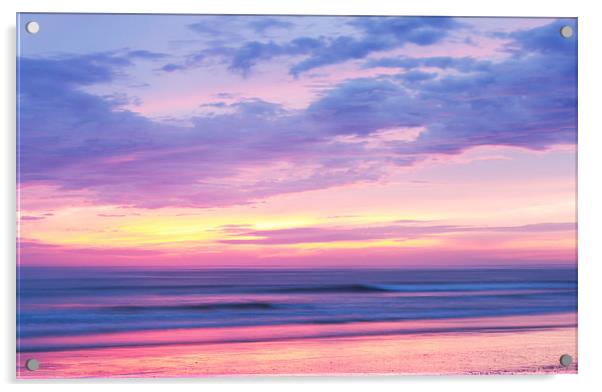 West  coast sunset Acrylic by Ian Jones