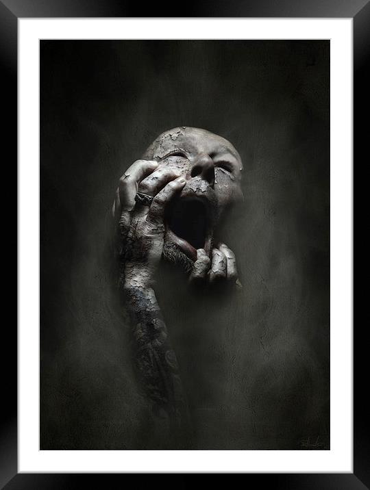THE LOST SOUL Framed Mounted Print by Rob Toombs