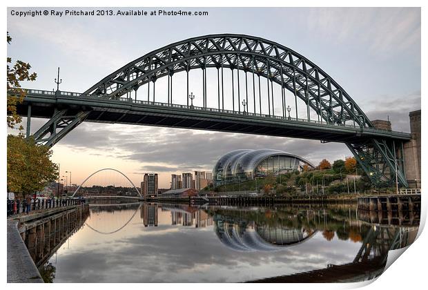 Tyne Bridge HDR Print by Ray Pritchard
