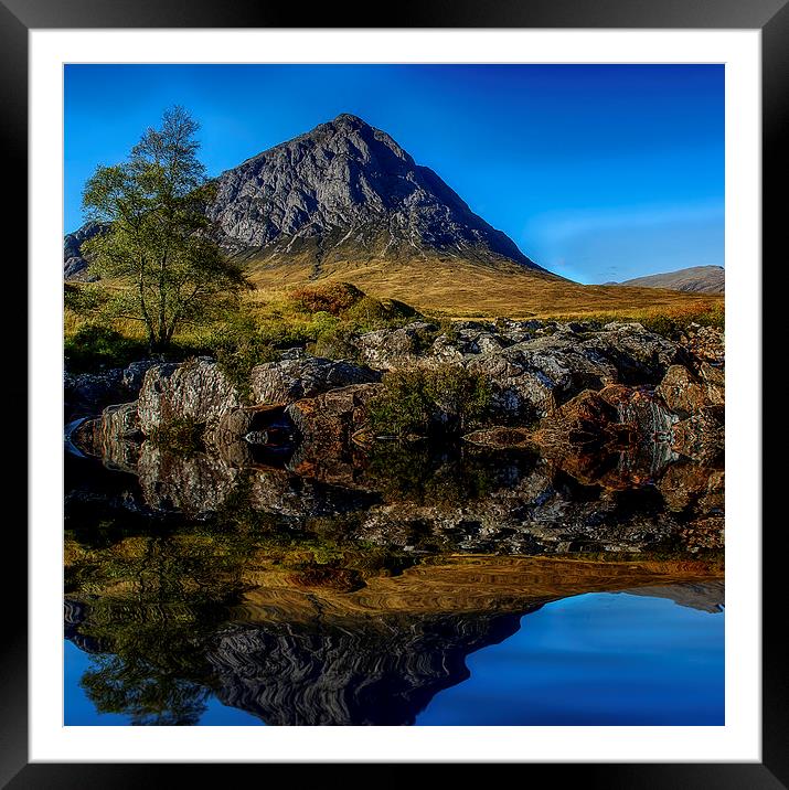 The Buachaille Framed Mounted Print by Sam Smith