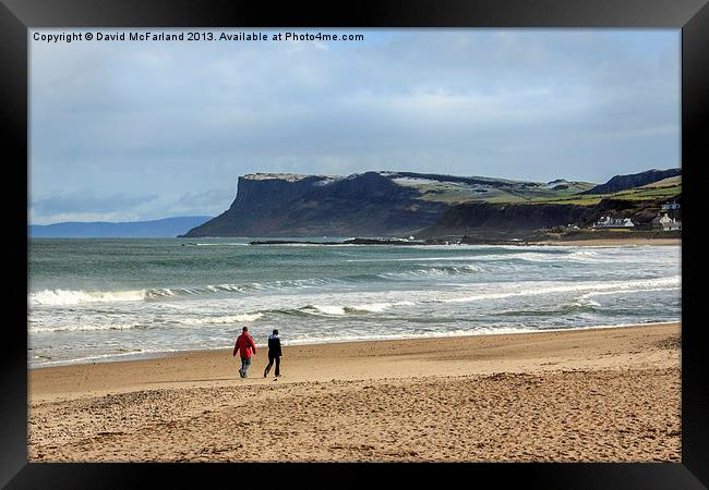 Walk on the wild side Framed Print by David McFarland