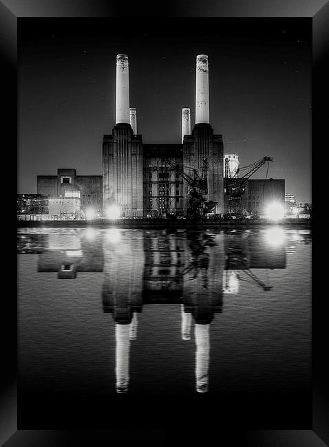 Battersea Power Station Framed Print by Simon West