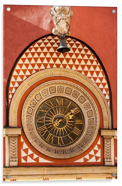 Sunny clock Acrylic by Robert Parma