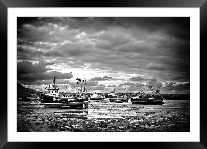 Folkestone Harbour Framed Mounted Print by Phil Clements