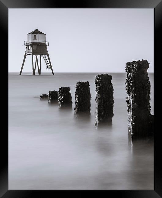 Dovercourt Lighthouse Framed Print by Tristan Morphew