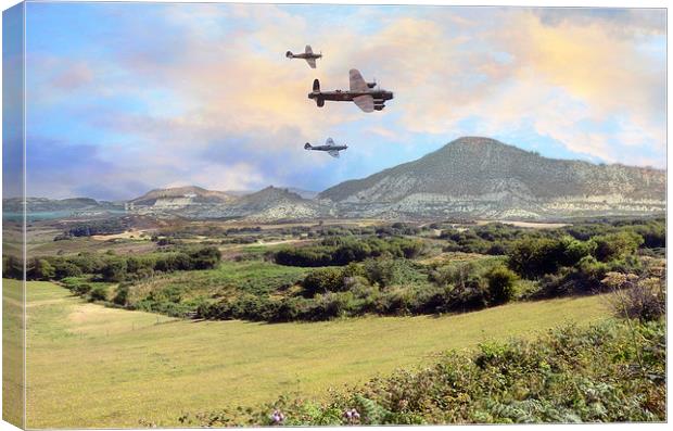 Memorial Flyby Canvas Print by Jason Green