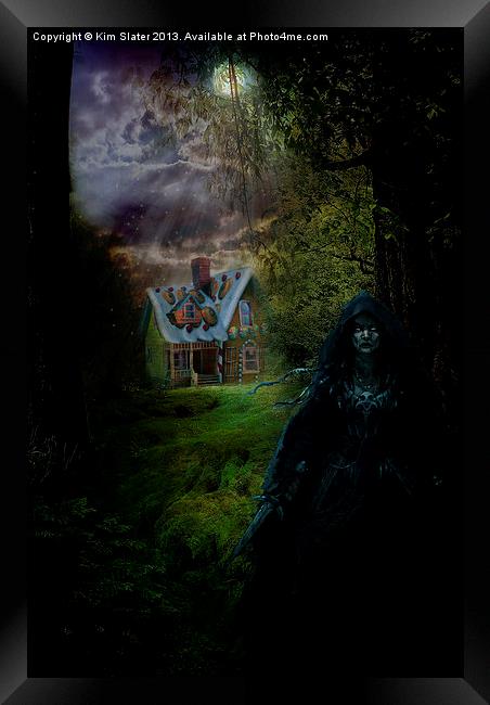 The Witch House Framed Print by Kim Slater