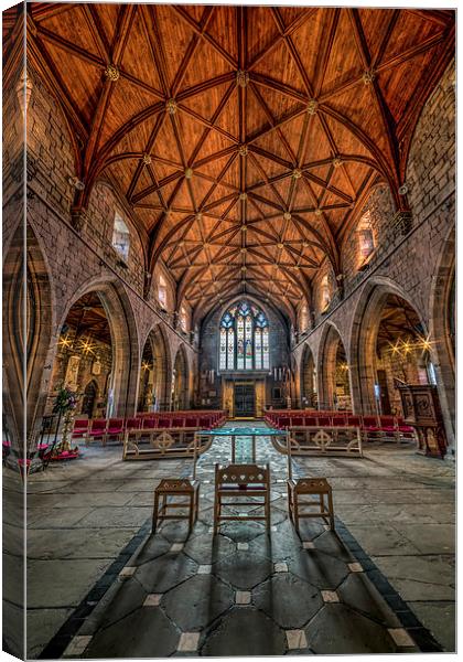 British Cathedral Canvas Print by Adrian Evans