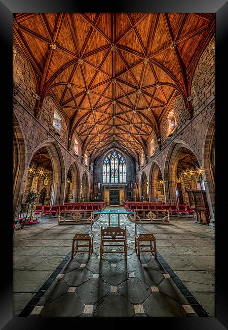 British Cathedral Framed Print by Adrian Evans
