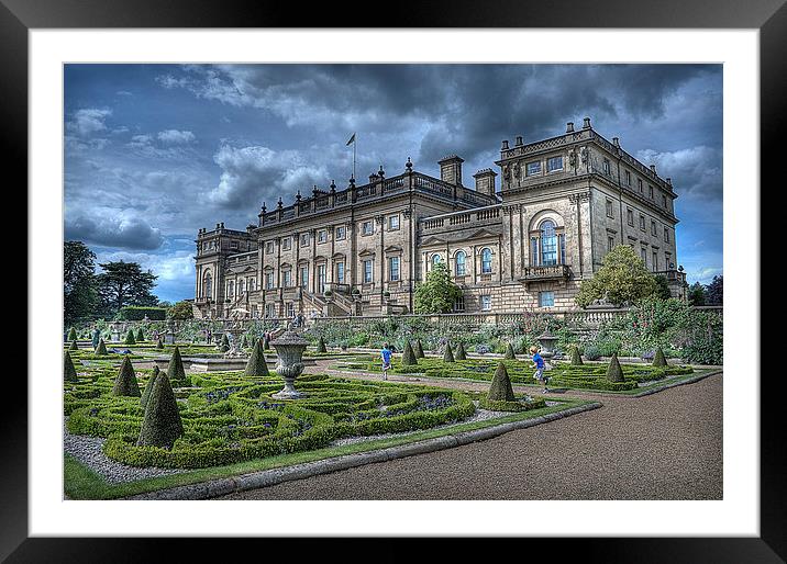 Harewood House #1 Framed Mounted Print by Colin Metcalf