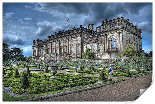 Harewood House #1 Print by Colin Metcalf