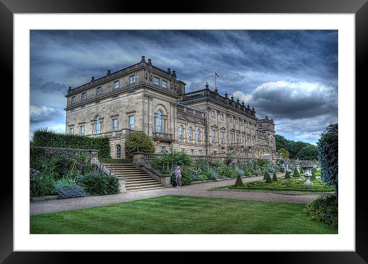 Harewood House #2 Framed Mounted Print by Colin Metcalf