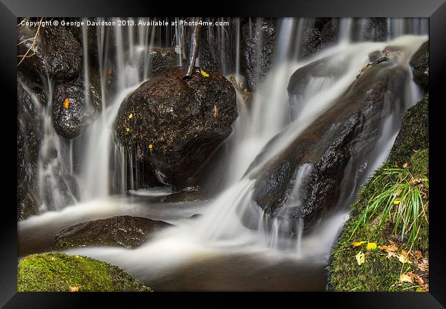 Water Framed Print by George Davidson