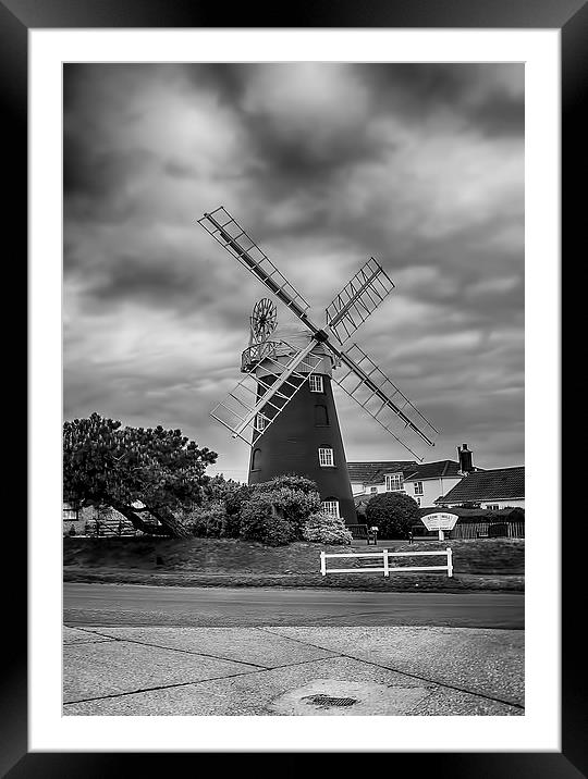 Stow Mill Framed Mounted Print by Chris Thaxter