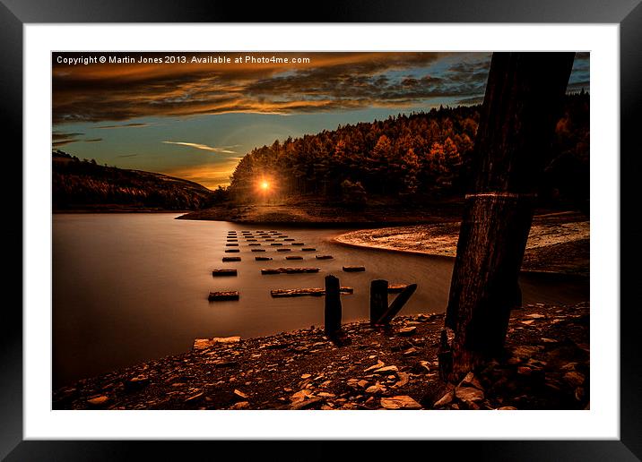 The Haunting Beauty of Ouzeldon Viaduct Framed Mounted Print by K7 Photography