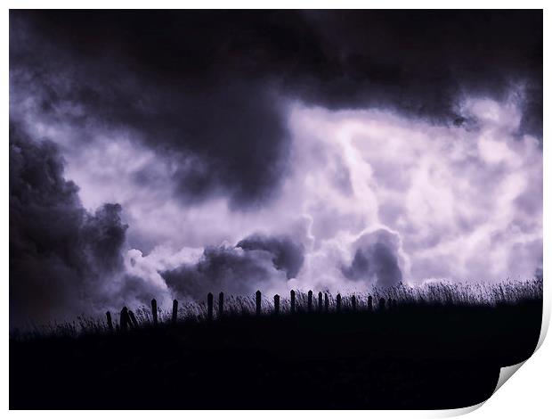 Storm Approaching Print by Fraser Hetherington