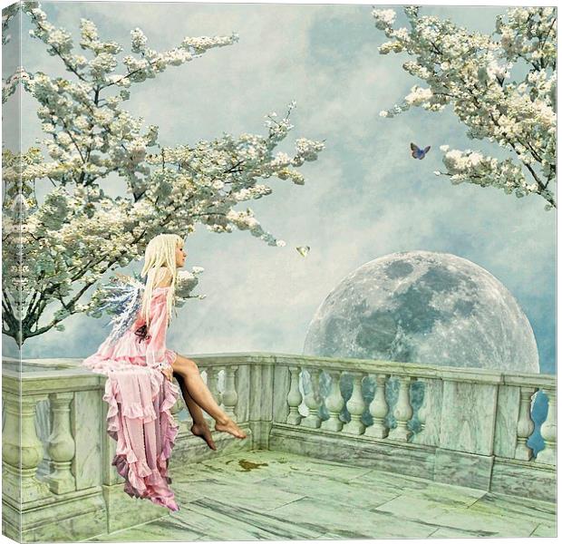 Fairytopia in Spring Canvas Print by Sharon Lisa Clarke