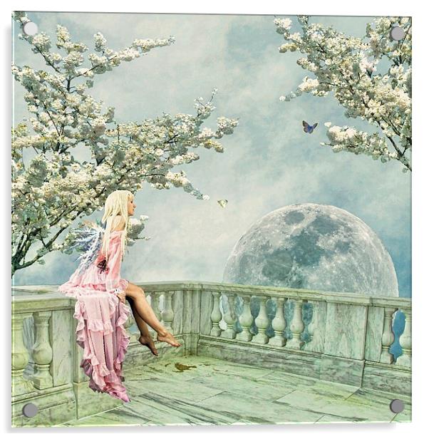 Fairytopia in Spring Acrylic by Sharon Lisa Clarke