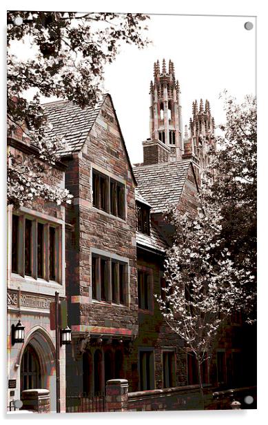 Yale Law School Acrylic by james balzano, jr.