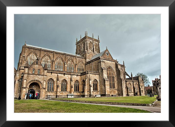Sherborne abbey Framed Mounted Print by Andy dean