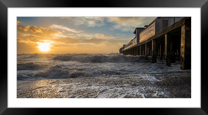 The Storm Image 2 Sunrise Framed Mounted Print by Jonny Essex