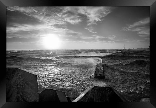 The Storm Image 8 Sunrise Framed Print by Jonny Essex