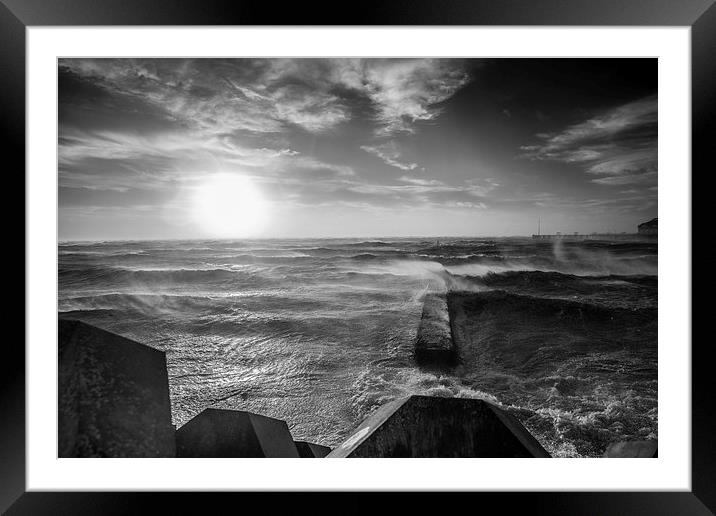 The Storm Image 10 Sunrise Framed Mounted Print by Jonny Essex