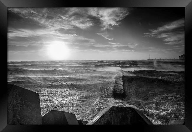 The Storm Image 10 Sunrise Framed Print by Jonny Essex