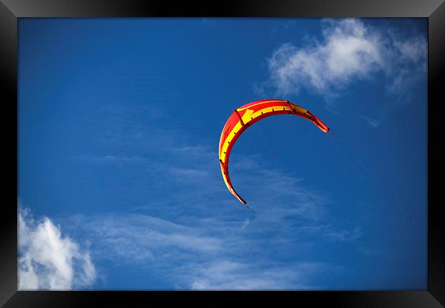 Lets Go Fly A Kite Framed Print by Nigel Jones