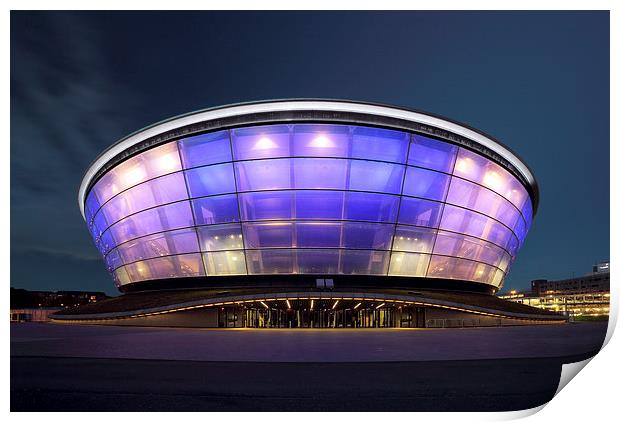 Glasgow Hydro Arena Print by Grant Glendinning