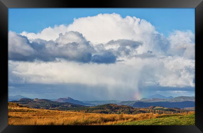 Cloud burst Framed Print by Rory Trappe