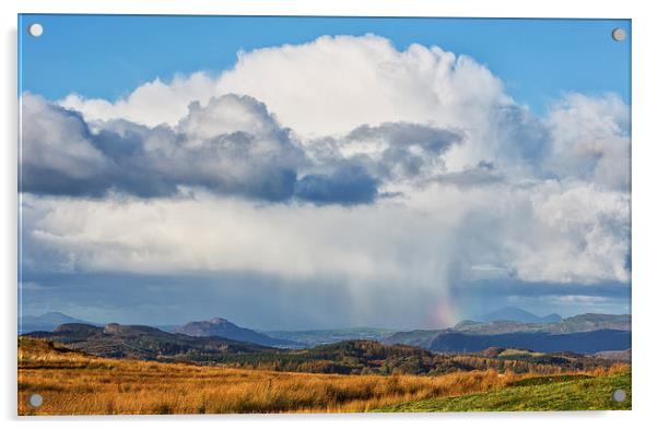 Cloud burst Acrylic by Rory Trappe