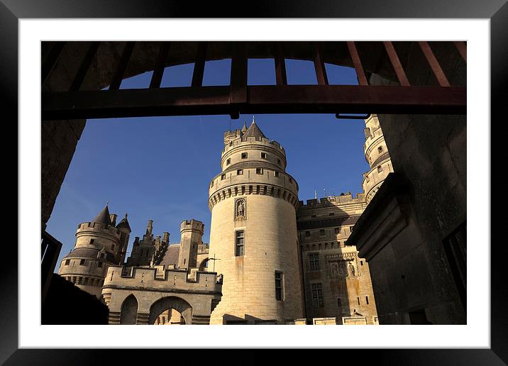 Chateau De Pierrefonds 2 Framed Mounted Print by Jim O'Donnell