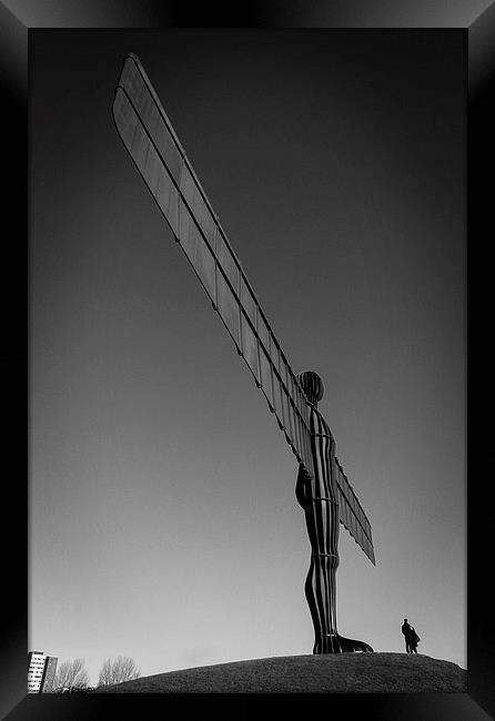 Angel of the North Framed Print by Jan Venter