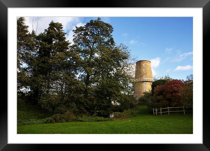 Little Cressingham Water mill Framed Mounted Print by Mark Bunning